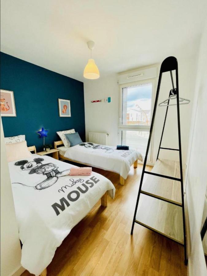 Joli Appartement Proche Disney Chanteloup en Brie Bagian luar foto